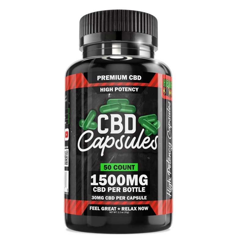 CBD Capsules Extra High Potency