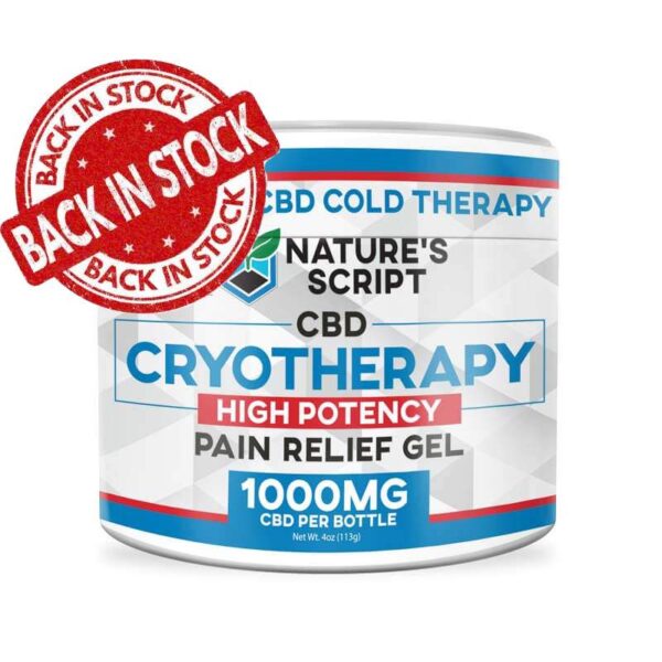 CBD Cryotherapy Pain Gel Extra High Potency